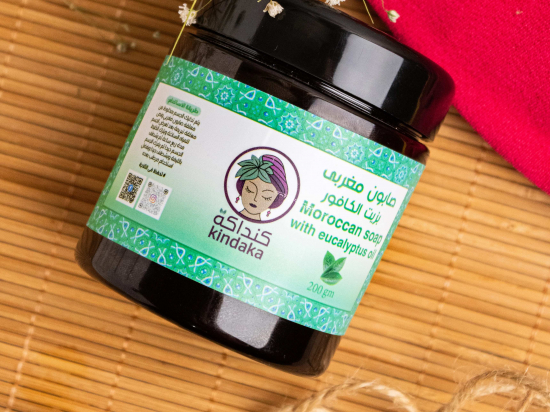 Moroccan soap with caphor oil