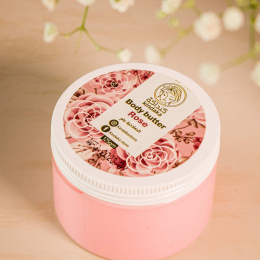 Rose body butter